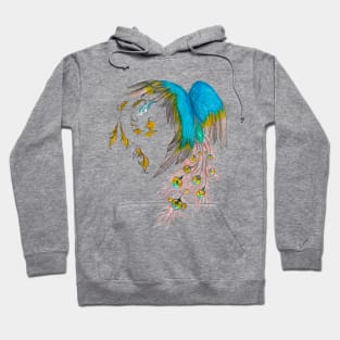 Vintage Peacock Hoodie